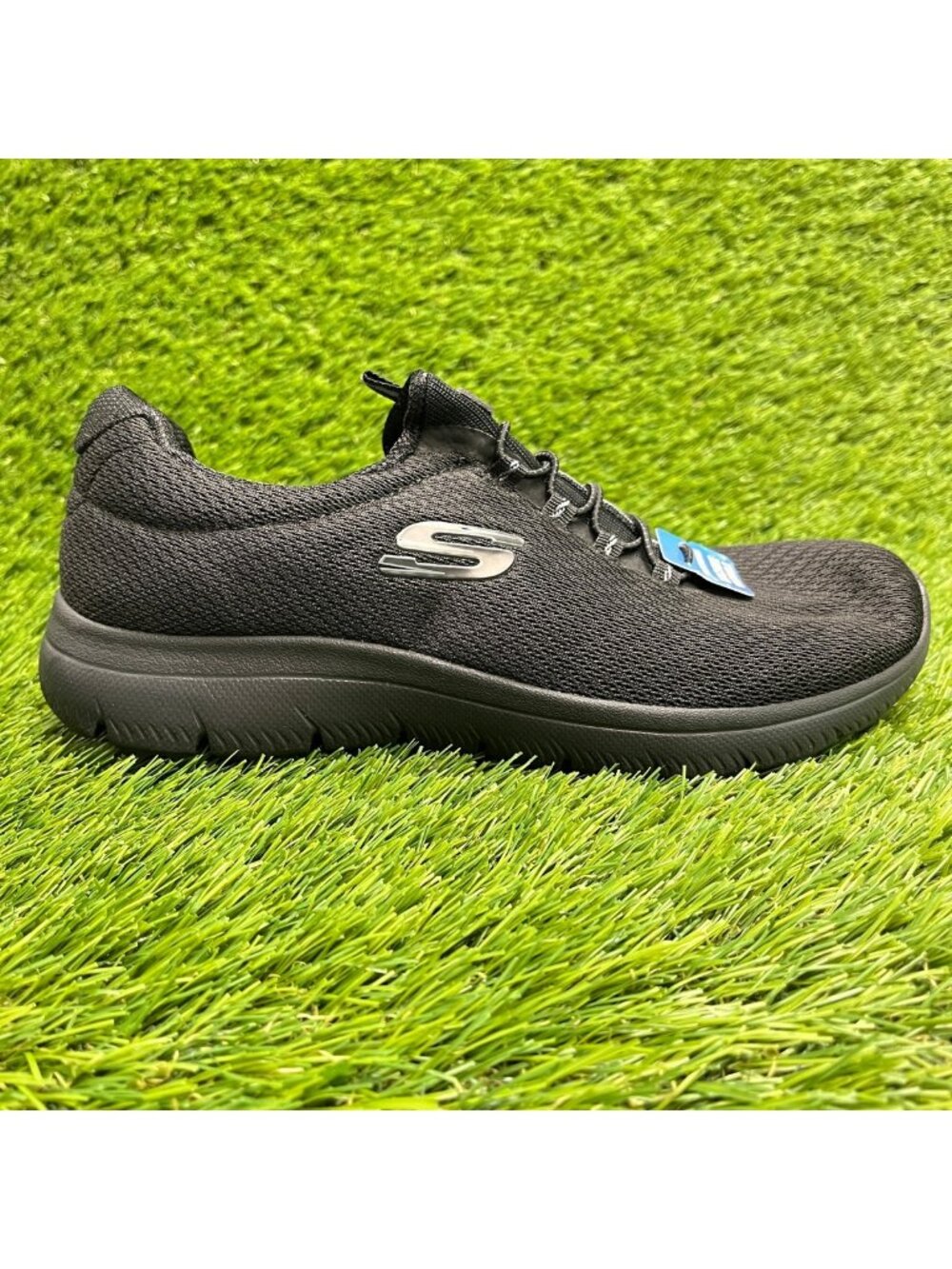 Skechers Summits-Summer Blush Womens Size 6.5D Black Athletic Shoes Sneakers